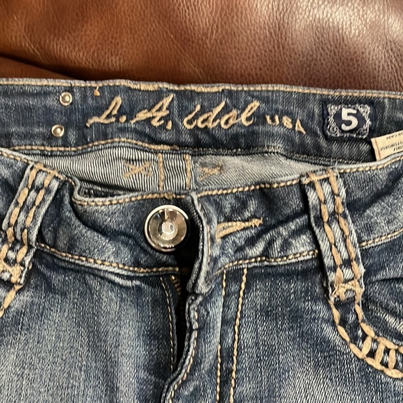 LA Idol Jeans size 5 - Picture 2 of 6